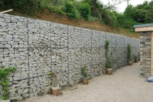 Gabion Wall in South West Property