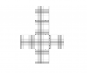 1m x 1m x 1m