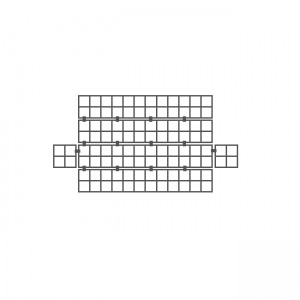 small gabion basket 900 x 150 x 150mm