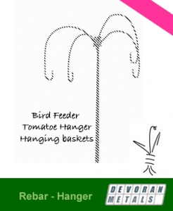 Plant hanger - upside down tomato hanger - bird feeders