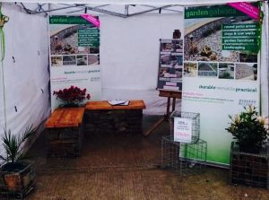 Devoran Garden Gabions stand at the CHLS 2015.